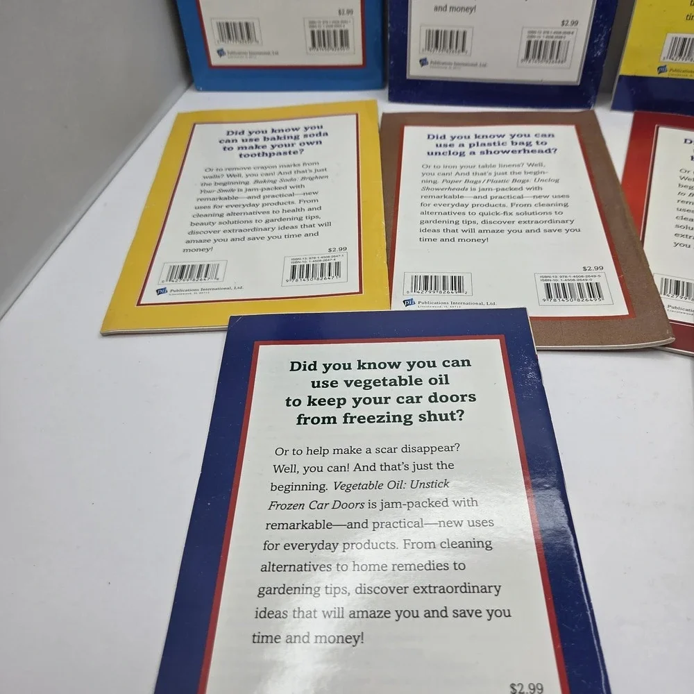 Household Hints Books Set of 10